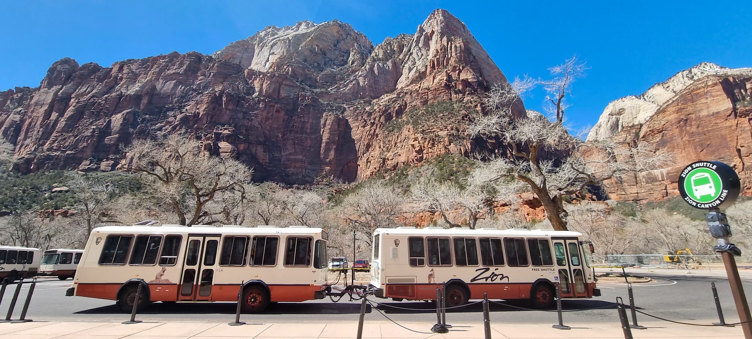 Shuttlebus Zion Nationalpark