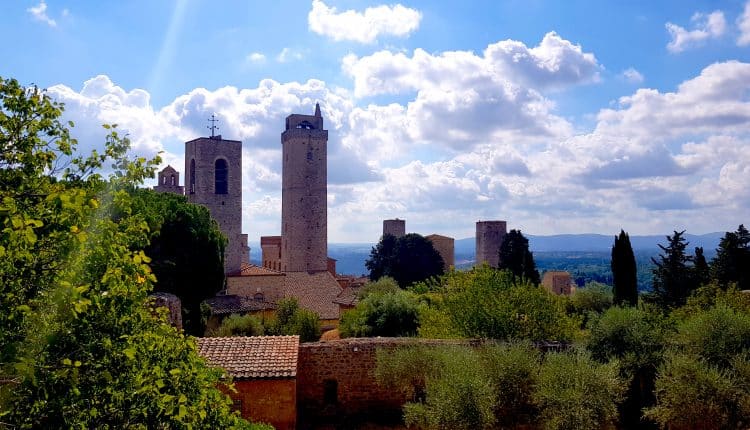 Stadtbild San Gimignano