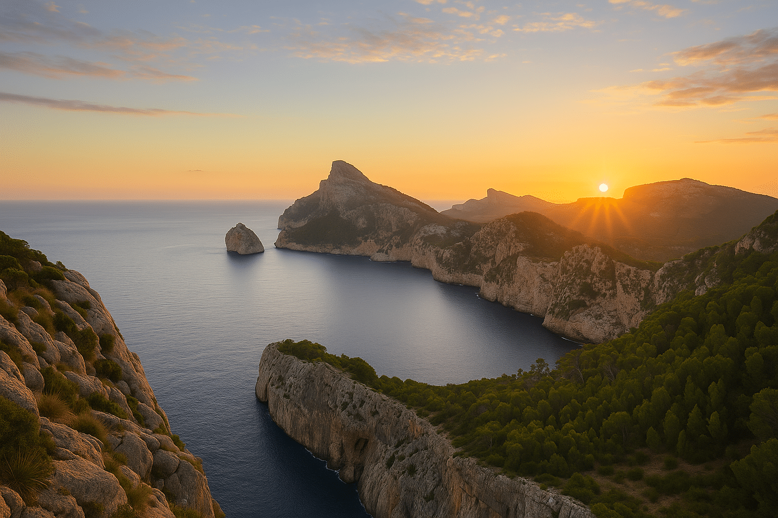 Sonnenaufgang auf Mallorca - Mirador Es Colomer Cap Formentor