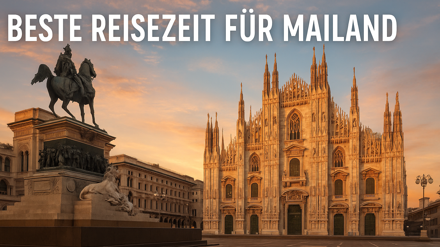 Beste Reisezeit Mailand